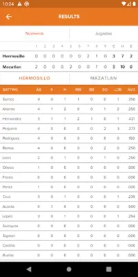 Naranjeros de Hermosillo Oficial android App screenshot 3